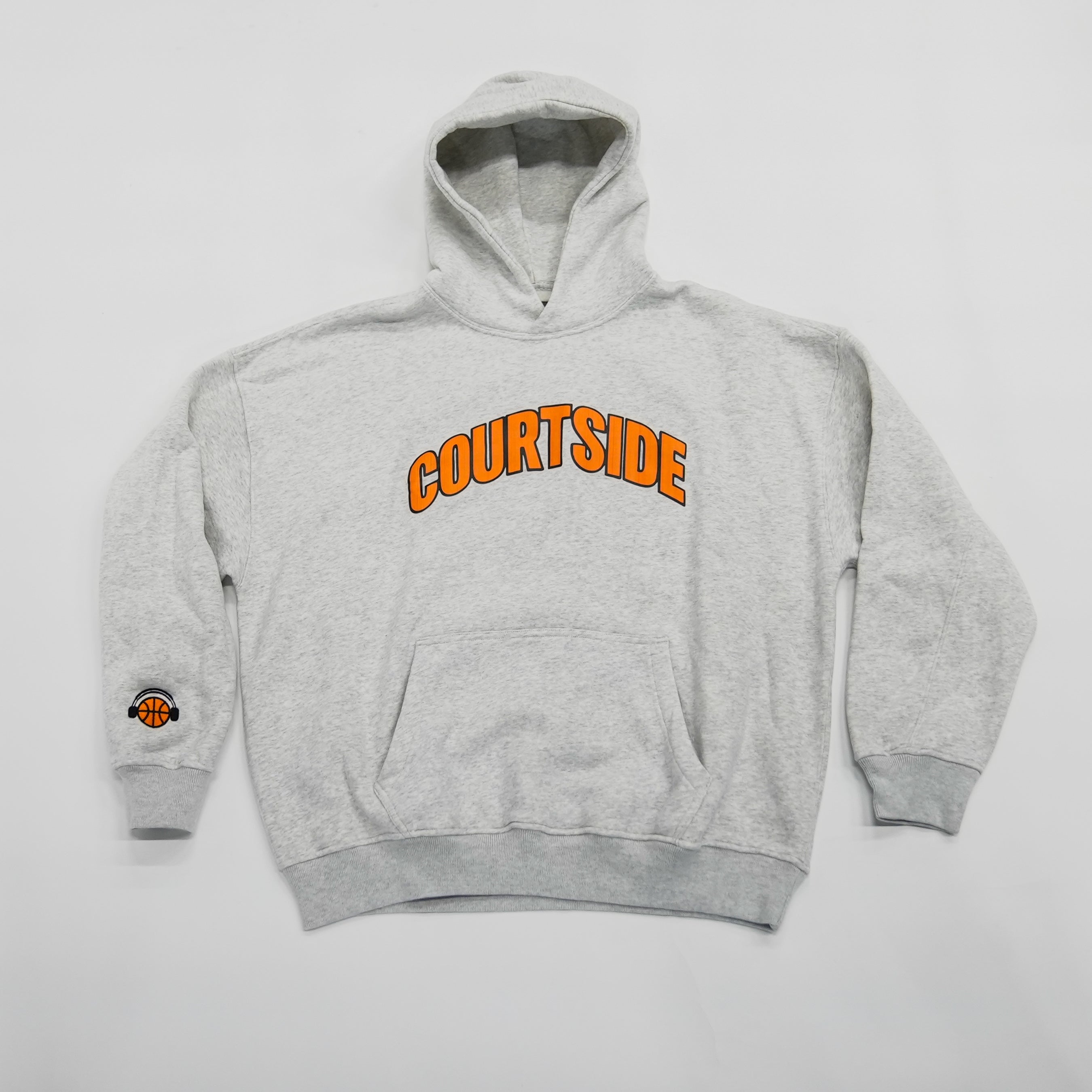 Gray Courtside Hoodie