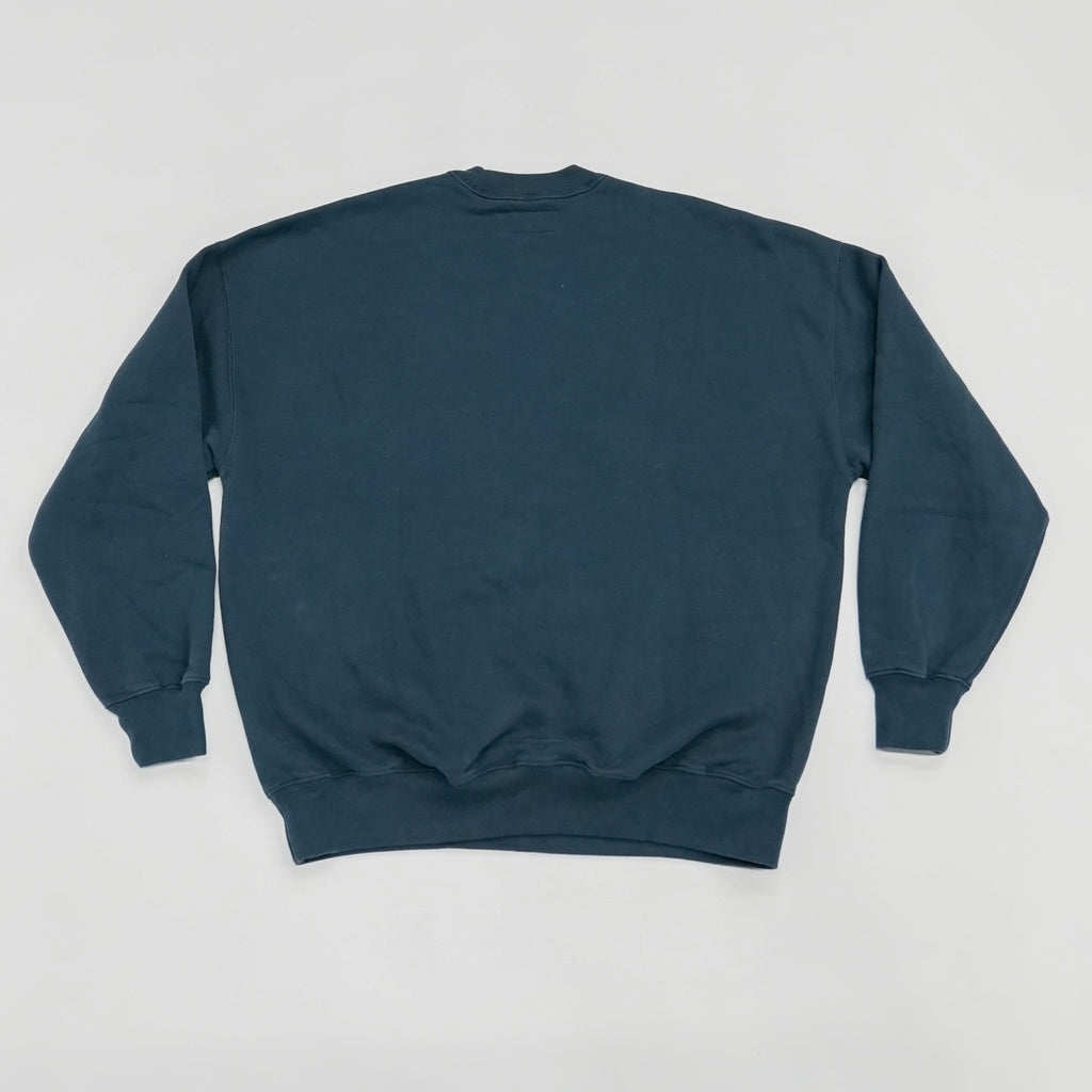 Courtside Navy Crewneck