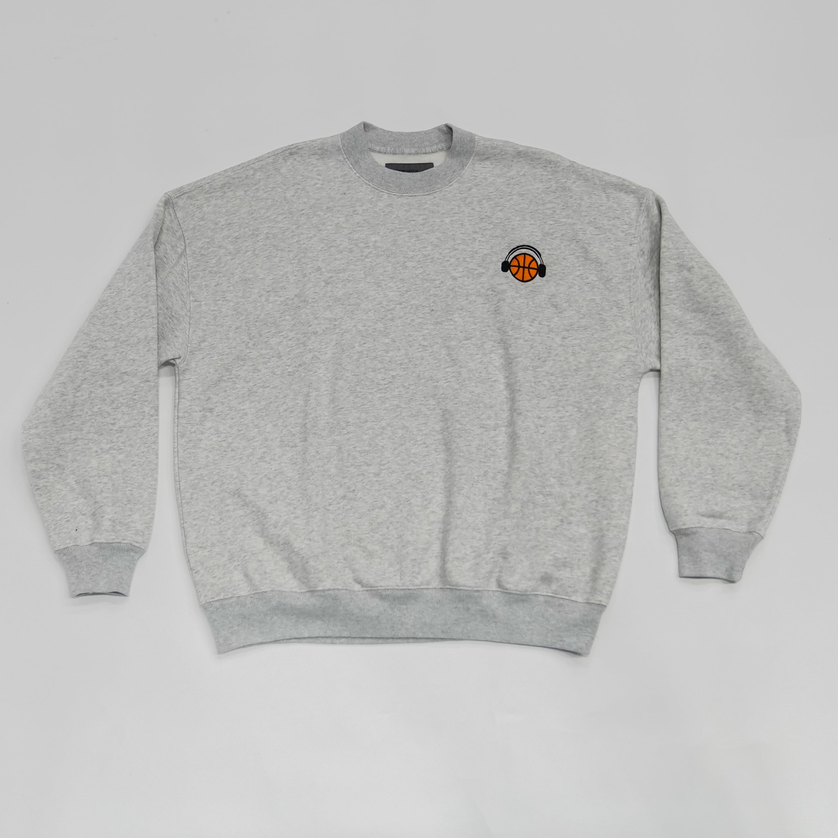 Courtside Gray Crewneck